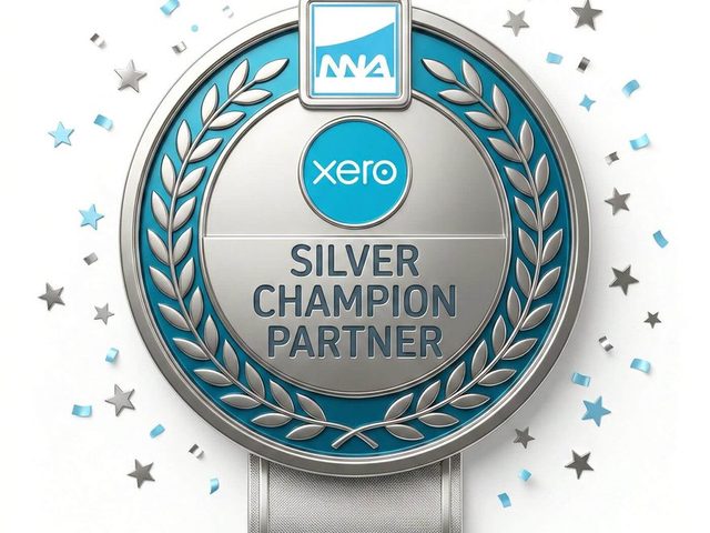 The Xero Silver Partner award badge